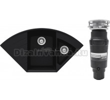 Комплект Мойка Schock Lotus 90С (С-150) Cristadur магма + Измельчитель Bone Crusher BC 910-SL-Slim Line