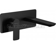 Смеситель для раковины Berges Hatch S 076036 С ВНУТРЕННЕЙ ЧАСТЬЮ, черный матовый