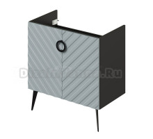 Тумба под раковину в ванную ITANA Palladio 80 2.0 780х440х815 напольная Green wood