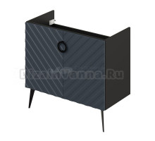 Тумба под раковину в ванную ITANA Palladio 90 2.0 891х443х815 напольная Маренго софт