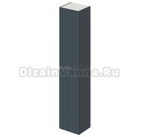 Пенал в ванную комнату ITANA Kate 35 350х300х1750 Антрацит навесной