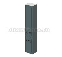 Пенал в ванную комнату ITANA Pino 35 350х300х1750 левый Веллюто Авокадо навесной