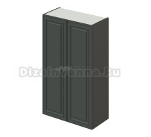 Пенал в ванную комнату ITANA Verona 60 600х300х1000 Графит