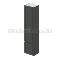 Пенал в ванную комнату ITANA Verona 40 400х300х1600 Графит