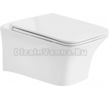 Унитаз подвесной ARROW AHB2156 безободковый, сиденье PG024-HUA с микролифтом