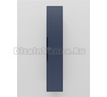 Пенал для ванной подвесной La Fenice SIMPLA Blu Grigio синий 30 см