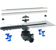 Душевой трап (лоток) BETTOSERB Advanced Slim 850 матовый хром