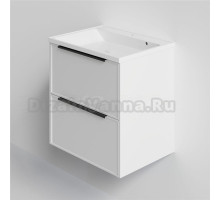 Тумба под раковину La Fenice SIMPLA Bianco TWIN белая 100 см
