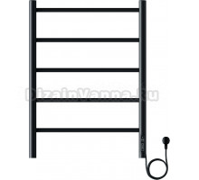 Полотенцесушитель электрический EL-TERM Лион П5 50х70 матовый черный