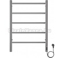 Полотенцесушитель электрический EL-TERM Лион П5 50х70 серебристый