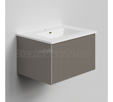 Тумба под раковину La Fenice TERRA Cappuccino бежевая матовая 60 см