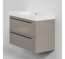 Тумба под раковину La Fenice ELBA Twin Cappuccino бежевая матовая 100 см