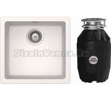 Комплект Мойка Schock Soho 50 (N-100S) Cristadur поларис + Измельчитель Bone Crusher BC 810-AS