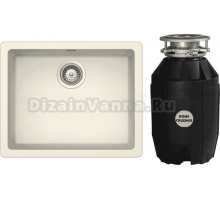 Комплект Мойка Schock Soho 60 (N-100) Cristadur магнолия + Измельчитель Bone Crusher BC 810-AS