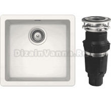 Комплект Мойка Schock Soho 700496U 50 (N-100S) Cristadur поларис + Измельчитель Bone Crusher BC 610-AS