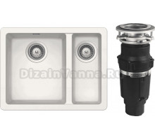 Комплект Мойка Schock Soho 700508U 60 Plus (N-150) Cristadur поларис + Измельчитель Bone Crusher BC 610-AS