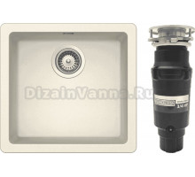 Комплект Мойка Schock Soho 700845U 50 (N-100S) Cristadur магнолия + Измельчитель Bone Crusher BC 910-SL-Slim Line