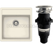 Комплект Мойка Schock Vero 50 Cristadur аворио + Измельчитель Bone Crusher BC 810-SL Slim Line