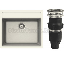 Комплект Мойка Schock Vero 60 (N-100) Cristadur магнолия + Измельчитель Bone Crusher BC 610-AS