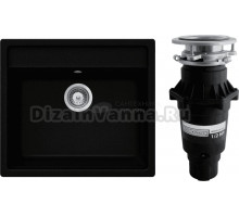 Комплект Мойка Schock Vero 60 (N-100) Cristadur пуро + Измельчитель Bone Crusher BC 810-SL Slim Line