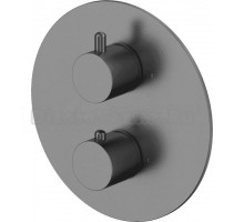 Термостатический смеситель встраиваемый WHITECROSS Y Y1236GM С ВНУТРЕННЕЙ ЧАСТЬЮ, для ванны с душем, оружейная сталь