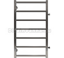 Полотенцесушитель водяной EL-TERM Рейн П7 50х90 боковое подключение, серебристый