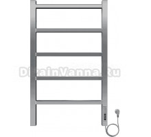 Полотенцесушитель электрический EL-TERM Рейн П5 40х70 серебристый