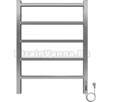 Полотенцесушитель электрический EL-TERM Рейн П5 50х70 серебристый