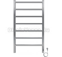 Полотенцесушитель электрический EL-TERM Рейн П7 50х90 серебристый