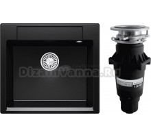 Комплект Мойка Polygran Argo 560 космос + Измельчитель Bone Crusher BC 810-SL Slim Line