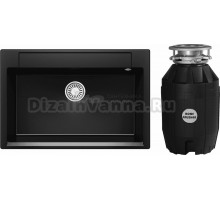 Комплект Мойка Polygran Argo 760 космос + Измельчитель Bone Crusher BC 810-AS