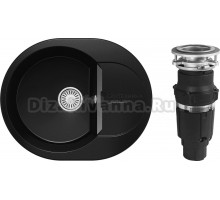 Комплект Мойка Polygran Atol 854826 космос + Измельчитель Bone Crusher BC 610-AS
