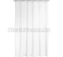 Штора для ванной Ridder Clean 180х20, текстильная, белая