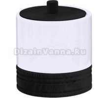 Диспенсер для ватных дисков Ridder Chic 2137710 черный