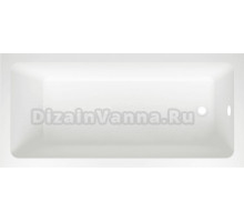 Акриловая ванна Wellsee FreeDom 202010530 150x80 см, встраиваемая, белая, с каркасом, фурнитура белая