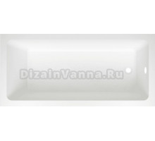 Акриловая ванна Wellsee FreeDom 202010533 150x80 см, встраиваемая, белая, с каркасом, фурнитура черная