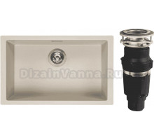 Комплект Мойка Reginox Amsterdam 72 3,5 caffe silvery + Измельчитель Bone Crusher BC 610-AS