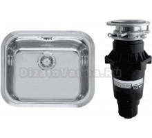 Комплект Мойка Reginox Chicago L BBQ 316 с крышкой + Измельчитель Bone Crusher BC 810-SL Slim Line