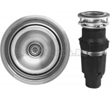 Комплект Мойка Reginox Double XL LUX OKG сталь + Измельчитель Bone Crusher BC 610-AS
