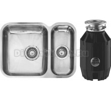 Комплект Мойка Reginox Montana U LUX OKG L + Измельчитель Bone Crusher BC 910-AS