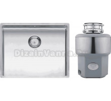 Комплект Мойка Reginox New York LUX Comfort (c/box) L 50x40 + Измельчитель Status Premium 300