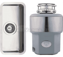 Комплект Мойка Reginox Ohio Small LUX OKG (c/box) L 18x40 + Измельчитель Status Premium 300
