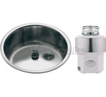 Комплект Мойка Reginox R18 370 LUX OSP (c/box) + Измельчитель Status Premium 350