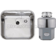 Комплект Мойка Reginox R18 4035 LUX OSK сталь + Измельчитель Status Premium 300