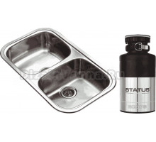 Комплект Мойка Reginox Regent 20 LUX KGOKG (box) + Измельчитель Status ECO 75