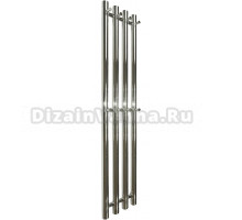 Полотенцесушитель водяной Melodia della vita Blues MTRBL10018 П4 100х18, с крючками, нержавеющая сталь