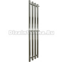 Полотенцесушитель водяной Melodia della vita Blues MTRBL12018 П4 120х18, с крючками, нержавеющая сталь