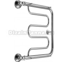 Полотенцесушитель водяной Melodia della vita Foxtrot MTRFT6040 60х40, нержавеющая сталь