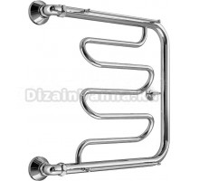 Полотенцесушитель водяной Melodia della vita Foxtrot Plus MTRFP5050 50х50, нержавеющая сталь