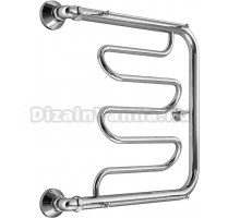 Полотенцесушитель водяной Melodia della vita Foxtrot Plus MTRFP6050 60х50, нержавеющая сталь